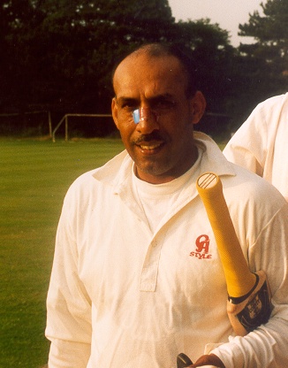 Tony Malik about to bat