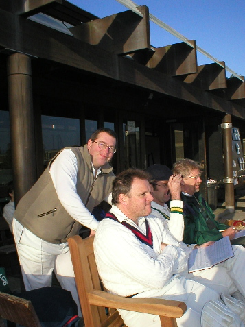 Nick Clarke, Daniel Mortlock and Geoff Hales.